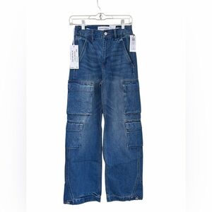 Aritizia “90s Millie Hi-Rise Cargo Denim Jeans NWT Size  23W